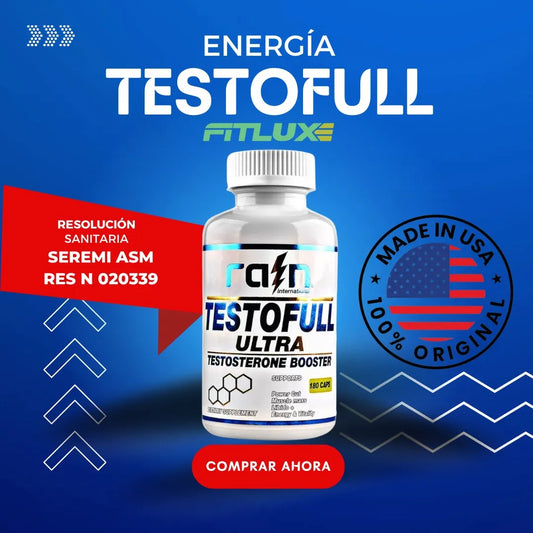 Testosterona Full Booster X180 – Potencia tu fuerza, energía y masculinidad