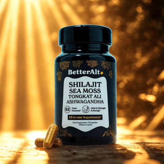 Better Alt Shilajit Advance - La formula original de 92 minerales